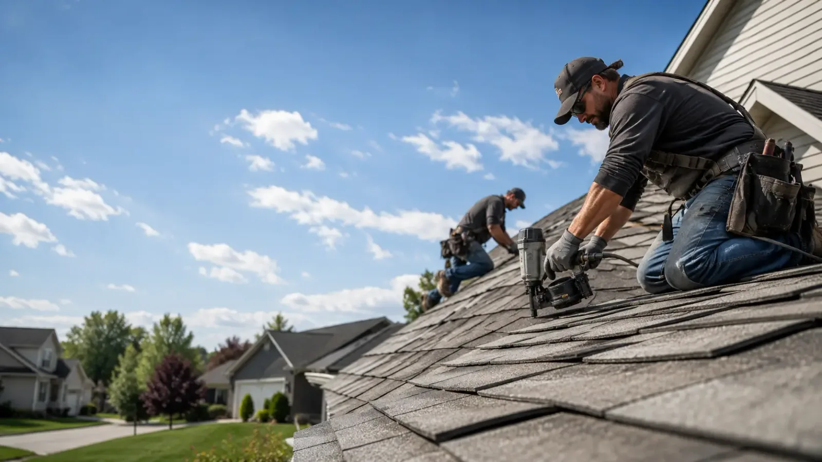 Storm Damage Roof Repair in Claremont, MN near me